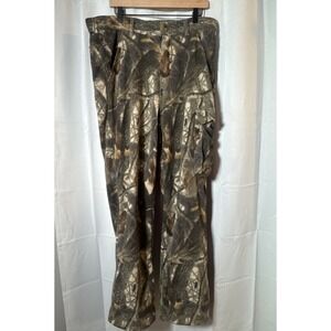 Vtg‎ Cabela's 93-1833 Realtree Camo Fleece Hunting Pants Mens 38 Reg Outdoor